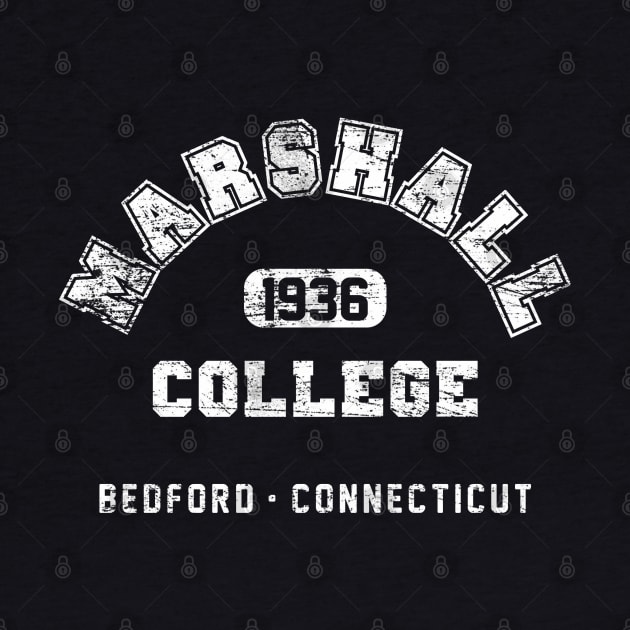 Marshall College 1936 (aged look) by MoviTees.com